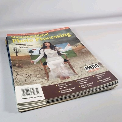 8 Photo Techniques Magazine Issues Mastering Photo Processing B&W Lighting More