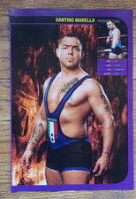 SANTINO MARELLA  WWE WORLD WRESTLING ENTERTAINMENT MAGAZINE ADVERTISEMENT  AD