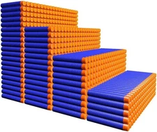 AMOSTING Nerf Bullets Refill Darts 1000PCS Bulk Bullets Pack for 