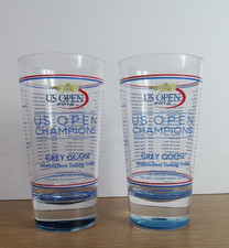 2 US Open 2012 Tennis Grey Goose Vodka Honey Deuce Plastic Tumbler Cups Limited