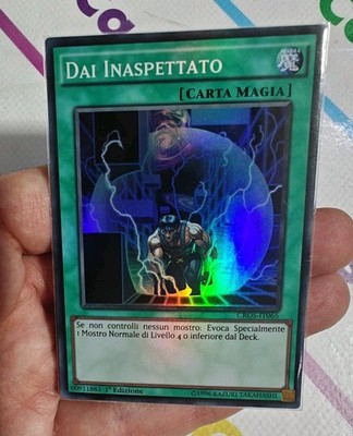 UNEXPECTED DAI   Super Rare CROS IT065   YUGIOH!   New