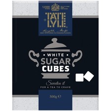 Tate & Lyle Fairtrade White Sugar Cubes - 10x500g