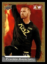 2022 Upper Deck AEW - Gold - #50 Frankie Kazarian
