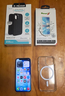 Apple iPhone 12 mini - 64GB - Purple, 83% Batt. , NETWORK UNLOCKED Bundle!