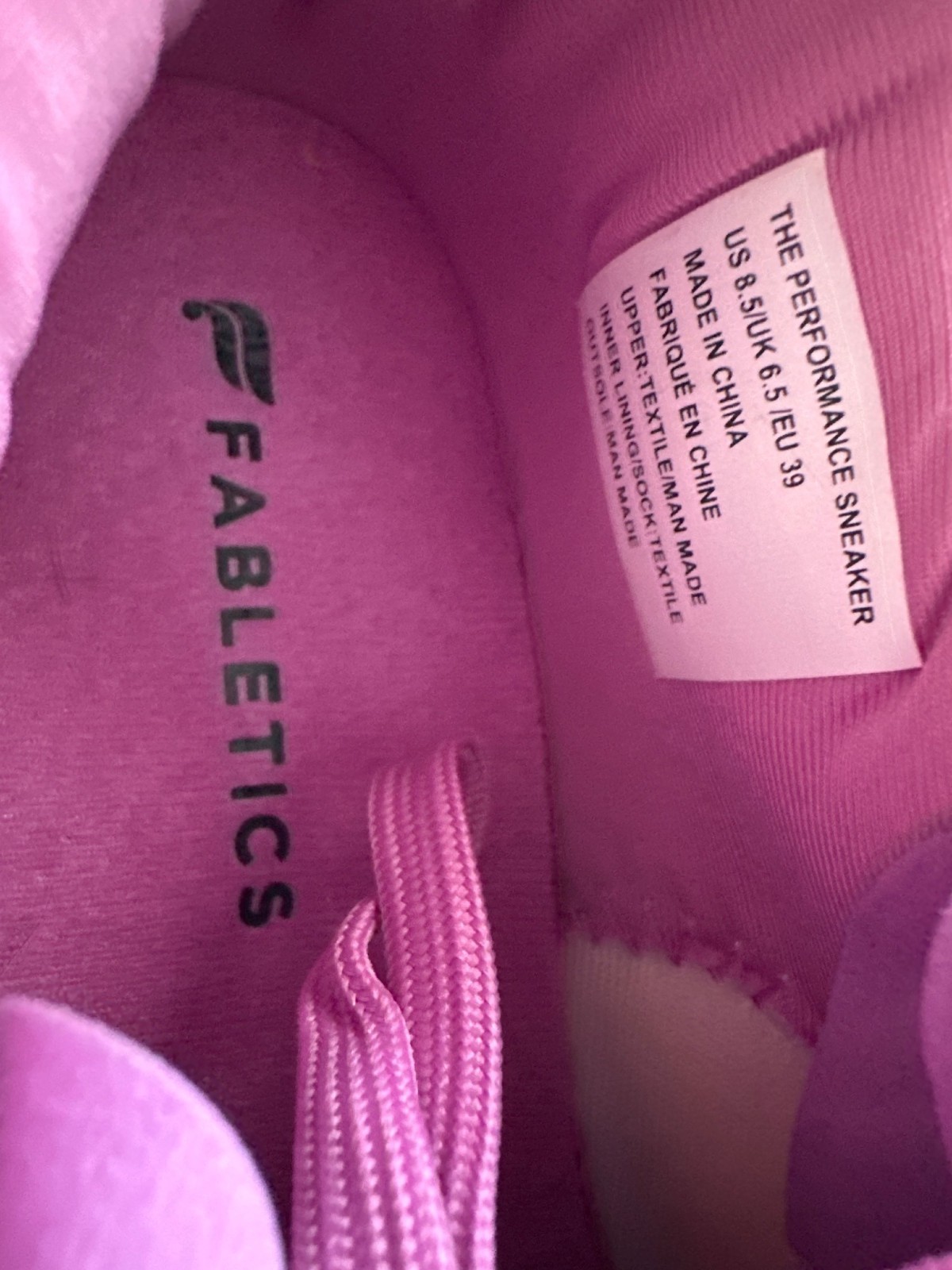 Fabletics Performance Sneakers Electric Orchid Co… - image 6