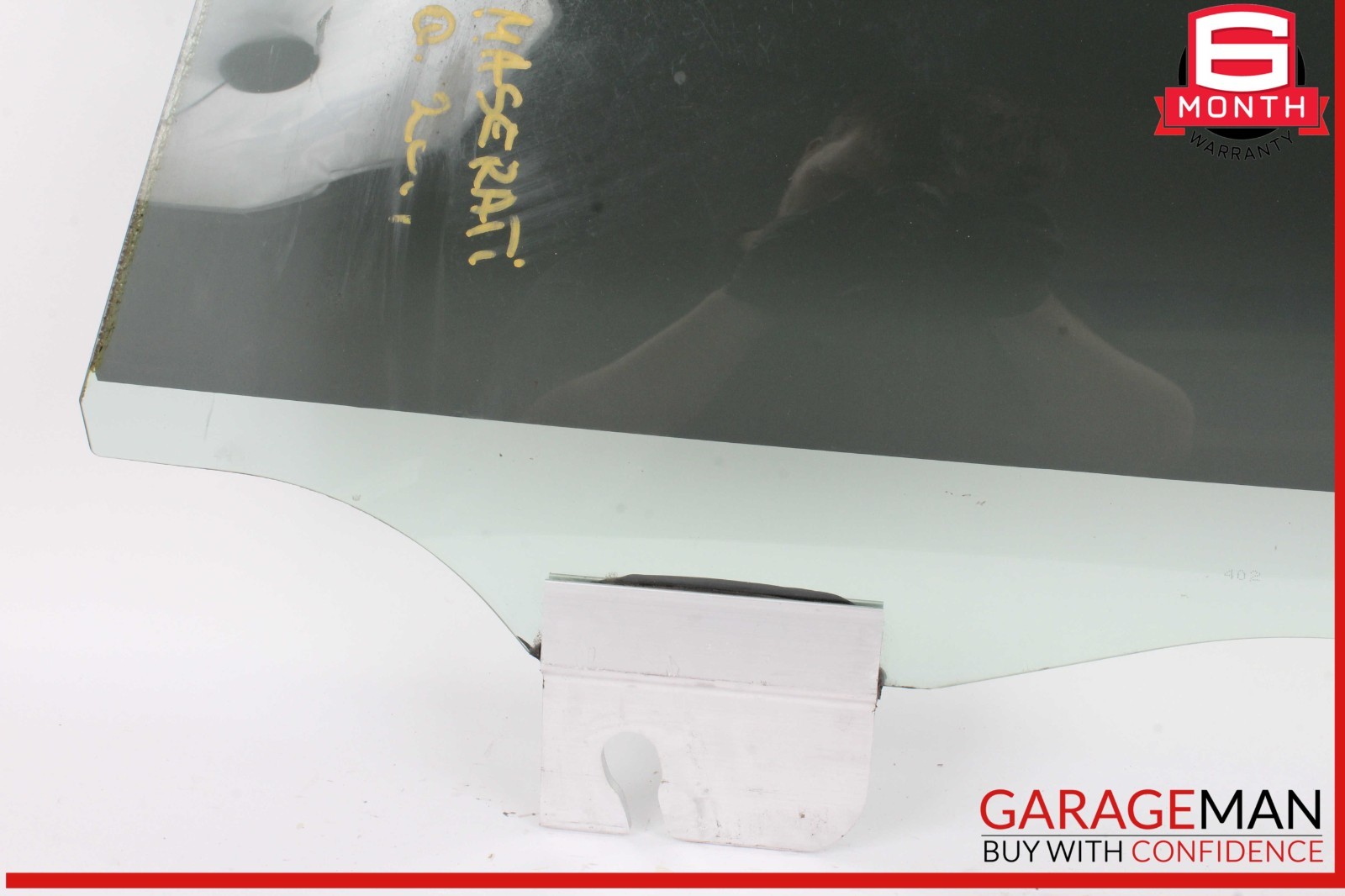 14-22 Maserati Quattroporte M156 Rear Right Passenger Side Door Window Glass OEM