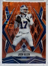 2025 Panini Phoenix #129 Josh Allen Orange Pandora /189 - BUF Bills