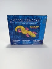 SwimLine Water Sports #90454 Tropical Design Lizard Lounger 66" L New In Box