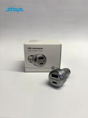 Volkswagen Original Zubehör USB-Ladeadapter 000051443F