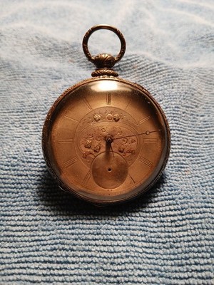 M.J. Tobias~London ~Detached Lever~ Pocket Watch~13 Jewels~NOT WORKING