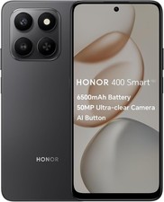 Honor 400 Smart Black 128GB 5G Unlocked & SIM Free Smartphone