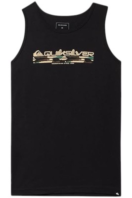 Quiksilver Kid's Boy Omni Fill Tank Top Tee Shirt Black 241