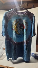 Grateful Dead Fall Tour ‘89 T-Shirt Liquid Blue Vintage Style XL Size Remake 