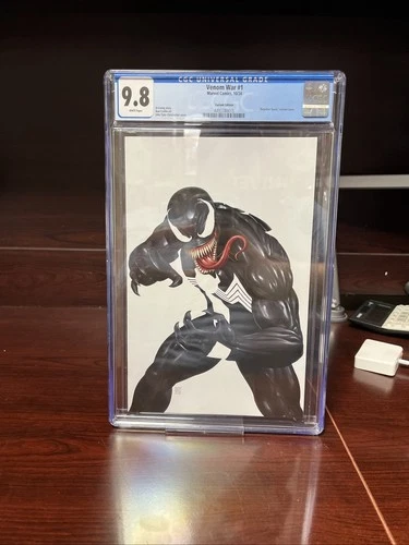 Venom War #1 Marvel Comics 2024 CGC 9.8 Grade White Pages