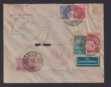Zeppelin Condor 1933 TRANSATLANTICO cover Brazil - Germany  "Porto Alegro "