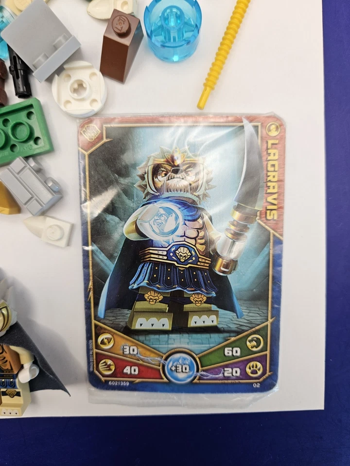 2013 Lego: Legends of Chima Speedorz 70108 Royal Roost COMPLETE w Fig + Manual - Image 3 of 4