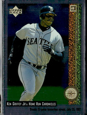 1998 Upper Deck Baseball Ken Griffey Jr. HR Chronicles Foil Card #31/56