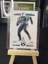 2019 Panini Chronicles - Vertex Blue #V-14 Brian Burns #d /199 SP (RC) Mint #B
