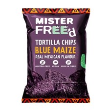Mister Free’d Blue Maize Tortilla Chips 135g Vegan Gluten Free