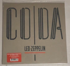 Led Zeppelin CODA Remastered 2015 - SEALED/MINT - With Hype Sticker