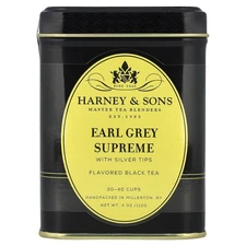 Black Tea, Earl Grey Supreme with Silver Tips, 4 oz (112 g)