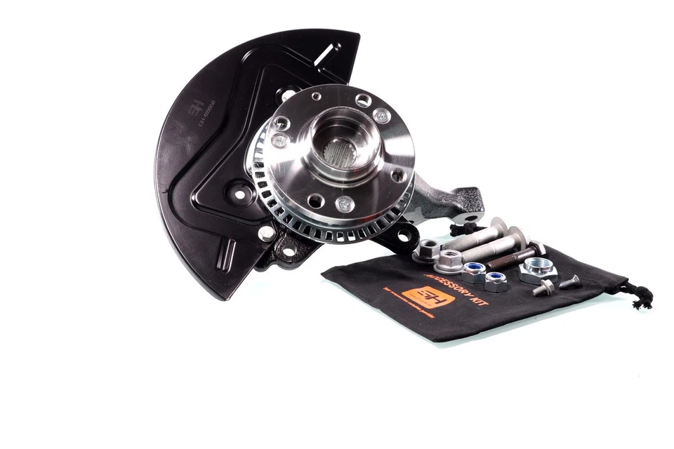 2x Achsschenkel Komplett Vorne für VW Golf II 1983-1991,Golf III 1H 1991-1997 - Bild 3 von 4