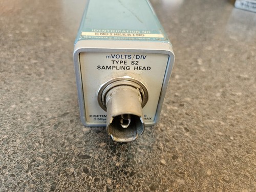 Tektronix S-2 Samping Head for 7S12 Plug in oscilloscope Parts/Repair