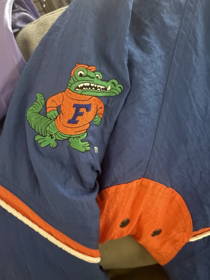 Chaqueta acolchada de colección años 90 University of Florida Gators Starter NCAA fútbol grande Foto 4 de 4