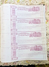 1860 McGreger Iowa Wisconsin Copper Creek Petroleum & Minning Co. Sheet/4 &Rct's