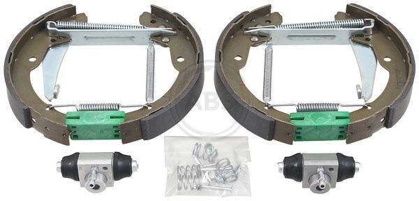 A.B.S. 111541 Bremsensatz, Trommelbremse Hinten FüR Audi Seat Skoda VW-image