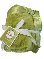 Circo Baby Target Lime Green Soft Plush Baby Blanket Satin Trim NWT 2013 Unisex