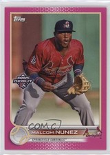 2022 Topps Pro Debut Fuchsia 101/199 Malcom Nunez #PD-149 0q1p