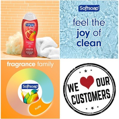 Moisturizing Body Wash, Pomegranate & Mango