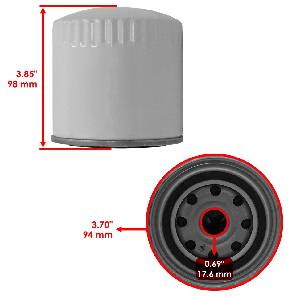 Transmission Oil Filter For Cub Cadet 1210 105 107 109 123 125 1250 127 2050211 - Image 2 of 4