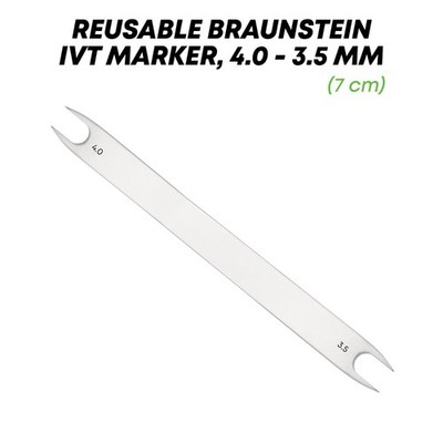 Braunstein Fixed Caliper Marker 4.0-3.5 IVT Ophthalmic Instruments German Grade