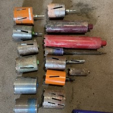 Set of 14x Dry Diamond Core Drill Bit Masonry Concrete up to 6” 152mm diameter  