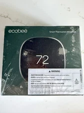 Ecobee EB-STATE6L-01 Smart Thermostat Enhanced Black