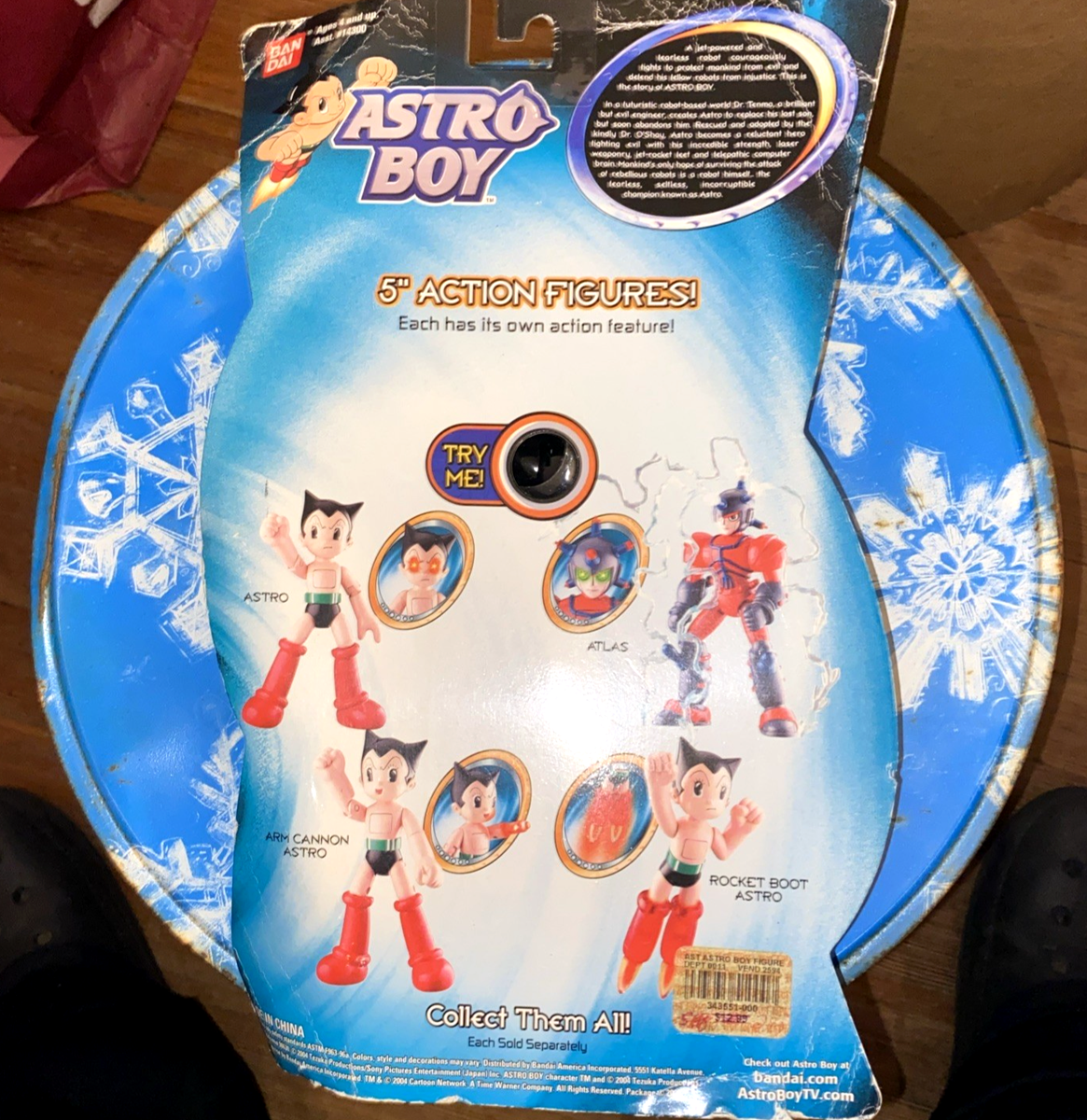 ASTRO BOY ANIME 2004 & 2009 Bandai Searchlight Astro Action Figure