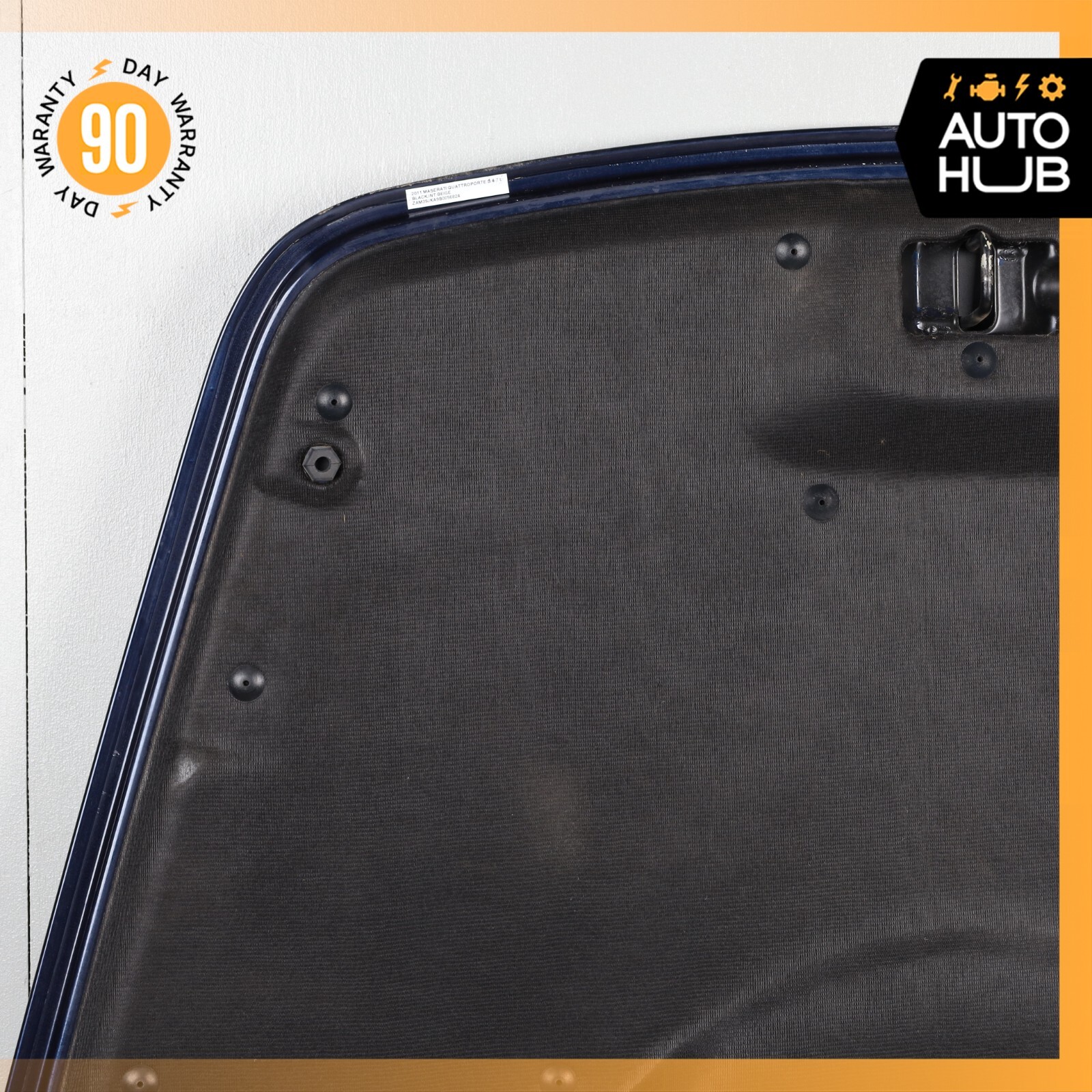 03-13 Maserati Quattroporte S M139 4.7L Hood Bonnet Cover Panel Assembly OEM 74k