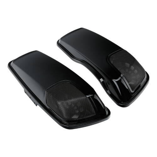 Saddlebag Lids 5" x 7" Speaker Cutouts For Harley Touring FLT FLH FLHTCU 2014-Up - Picture 13 of 13