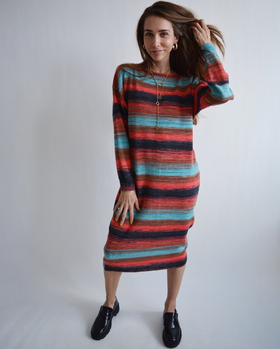 merino wool jumper dress FREYA in Coral - 100% Cruelty Free Wool 22 Length (inches) 32 32.5 33.5 34.5 35.5 36 Chest (inches) 34 36 38 40 42 44 Please note that due to the nature of these products MAISON MARTIN MARGIELA X H&M