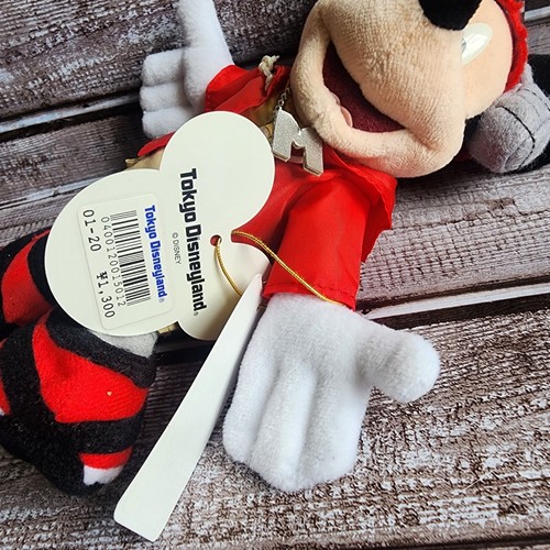 Vintage Tokyo Disneyland Club Disney Super Dancin Mania Mickey Mouse Plush - Picture 5 of 5
