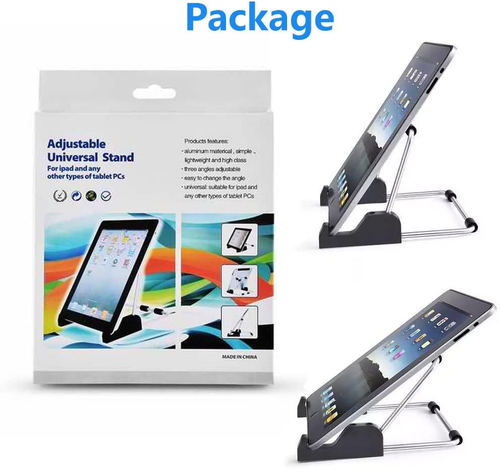 Tablet Stand Adjustable, Aluminum Alloy Non-Slip Tablet Holder for Desk Fit for - Picture 7 of 12