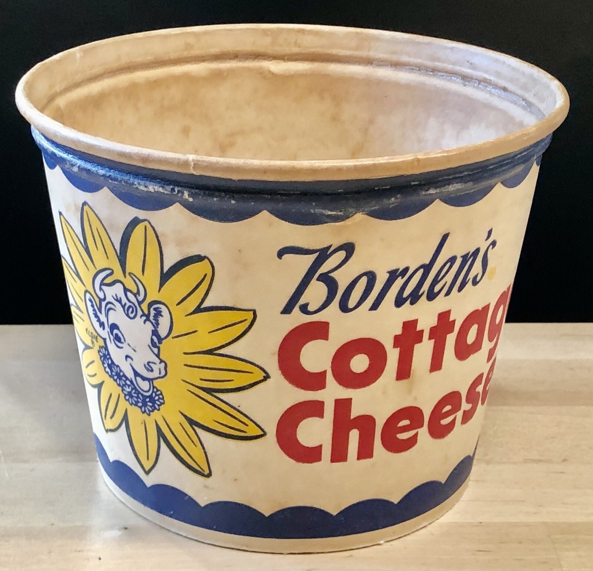 1950's ボーデン エルシー ビンテージ 貯金箱 アドバタイジング ミルク Vintage 1950's Borden's Elsie the Cow Creamed Cottage Cheese 7.5