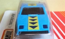 SAAB SONETT 3 BLUE BLACK WINGS ON YELLOW 1986 UNPUNCH Original Card SONETT SAAB 