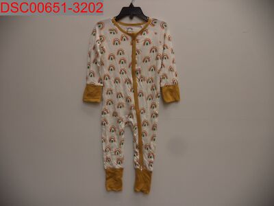 Emerson & Friends Baby Rainbow Bamboo Pajama, Size 18-24 M 796559593093