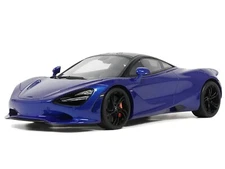 2023 MCLAREN 750S COUPE BLUE 1/18 MODEL CAR BY GT SPIRIT GT458