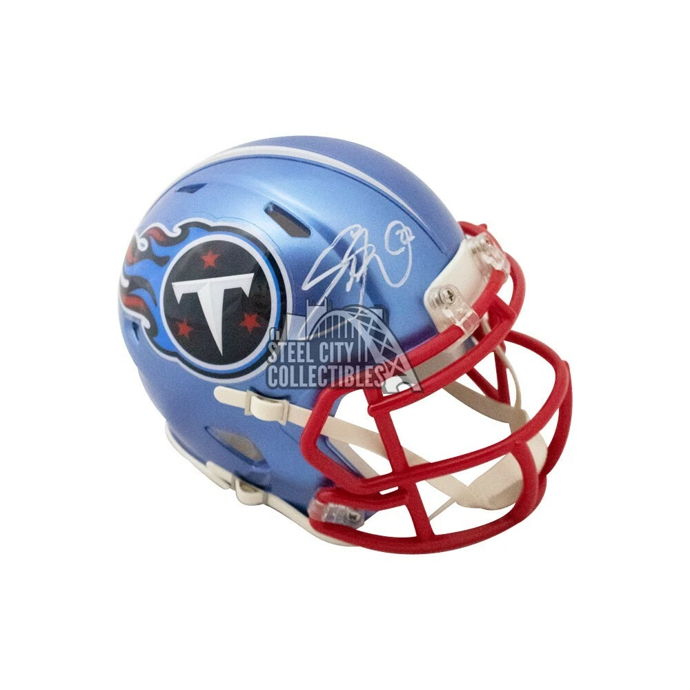 Eddie george autographed helmet sales
