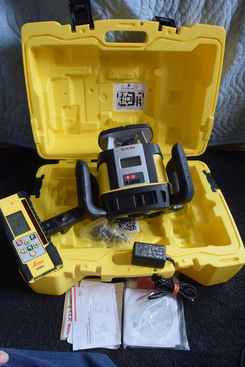 Leica Laser Level CLH CLX 200 P N 856001 with Combo Receiver