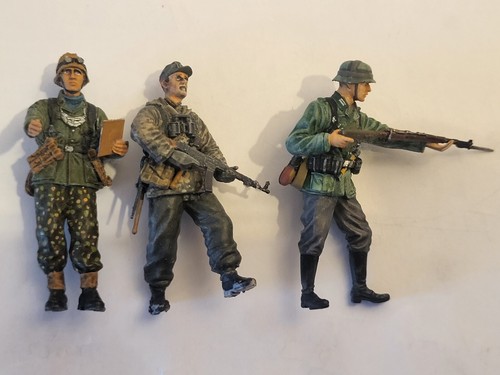 1/16 ] Soldato tedesco WWII in kit di resina, parti del modello